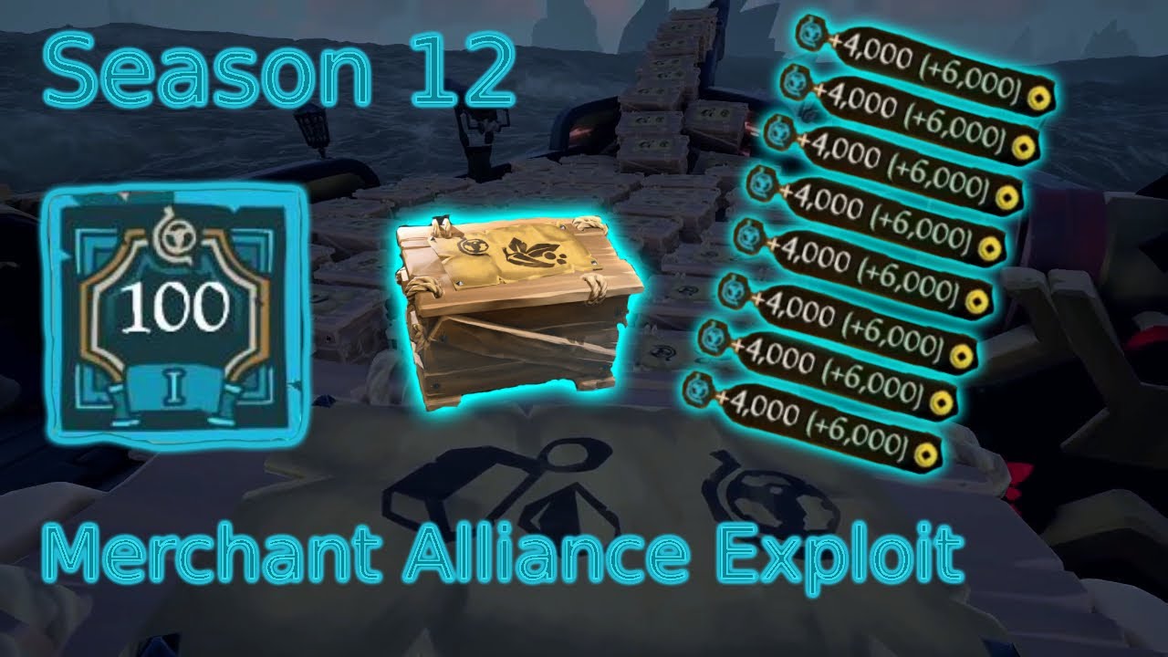 This Insane Merchant Exploit Will Make Millions Of Gold (Sea Of Thieves, Season 12)