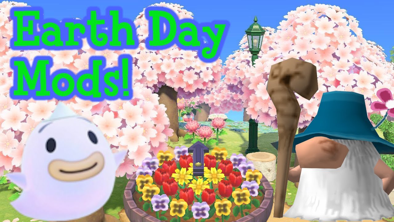 NEW Earth Day Challenge with MODDED Animal Crossing!
