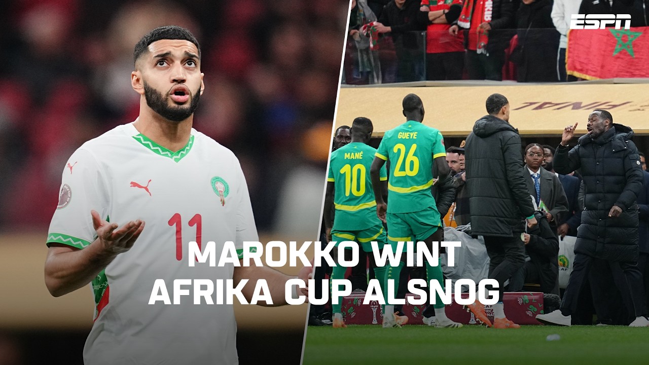 BIZAR! MAROKKO WINT ALSNOG AFRIKA CUP NA STRAF SENEGAL🤯 “IK KON HET NIET GELOVEN”