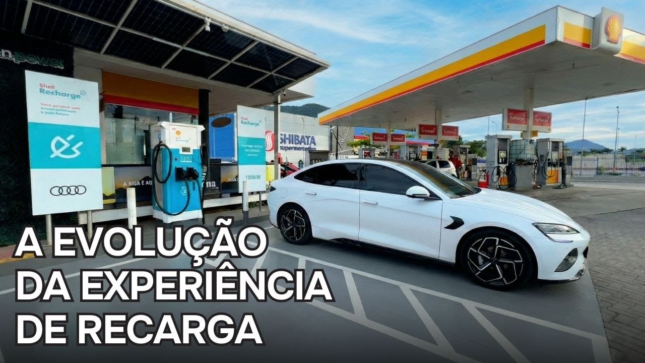 Recarga automática e sem aplicativo durante nossa viagem em Ubatuba - BYD Recharge / AutoCarga BYD