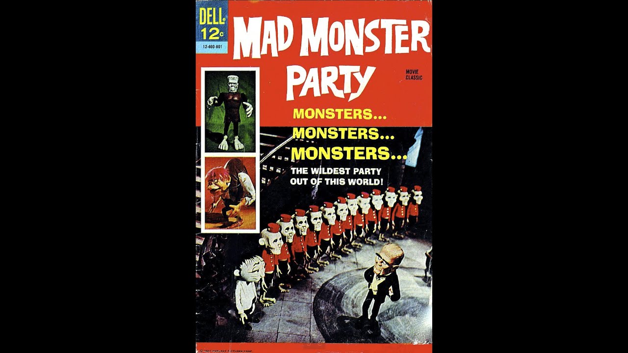 MAD MONSTER PARTY 1967 (Cover to Cover) 1960s Comic Book