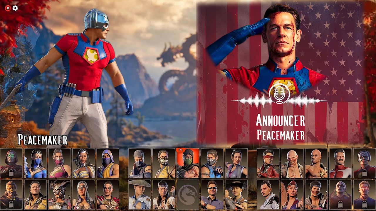 MK1 – Peacemaker Announcer Voice