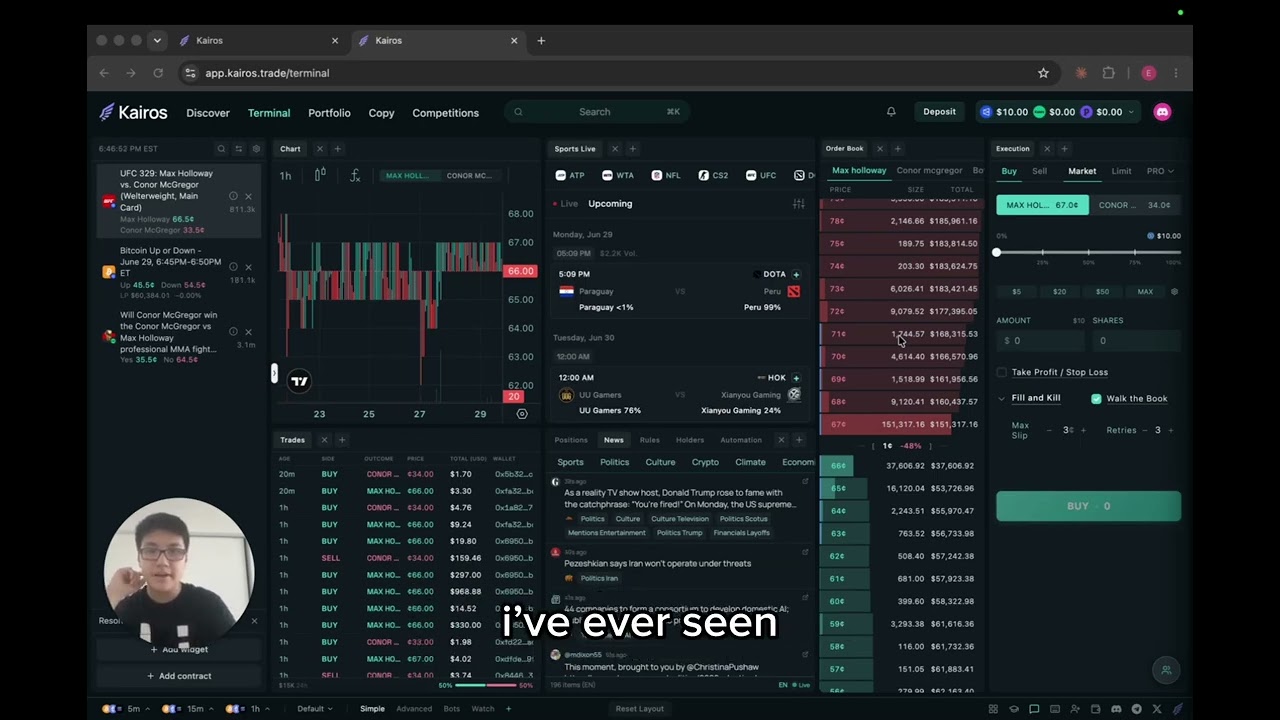 Learning Finance Through UFC Prediction Markets (Kairos)
