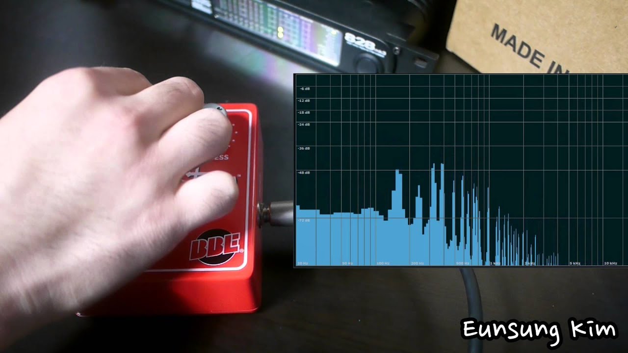 BBE Sonic Stomp (Acoustic guitar) Sonic Maximizer review with Guitar