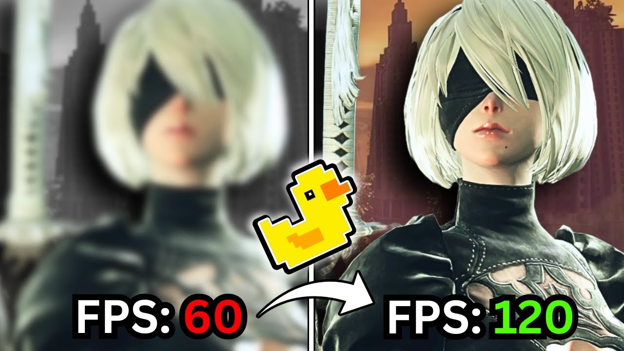 Как играть в игры для ПК, заблокированные на уровне 30/60 FPS, с более высоким FPS, используя мас...