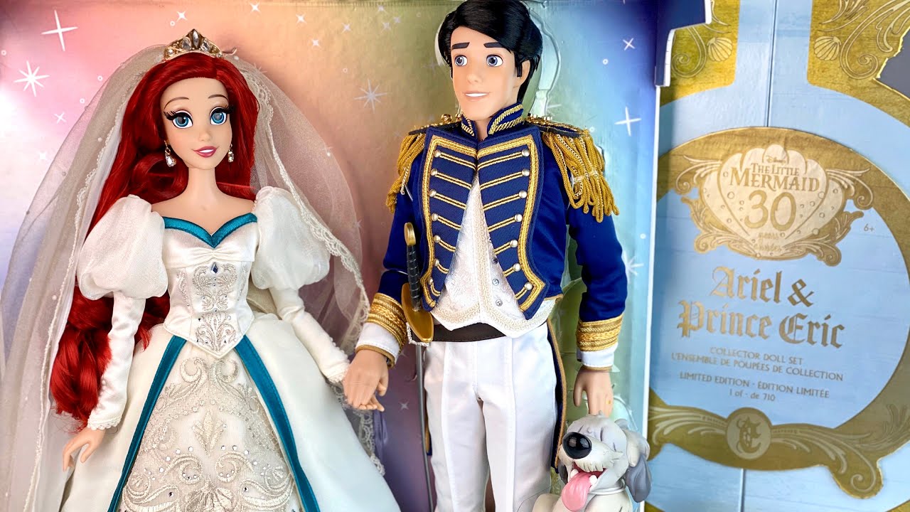 The Little Mermaid: Ariel & Eric Limited Edition Wedding Collector doll set REVIEW