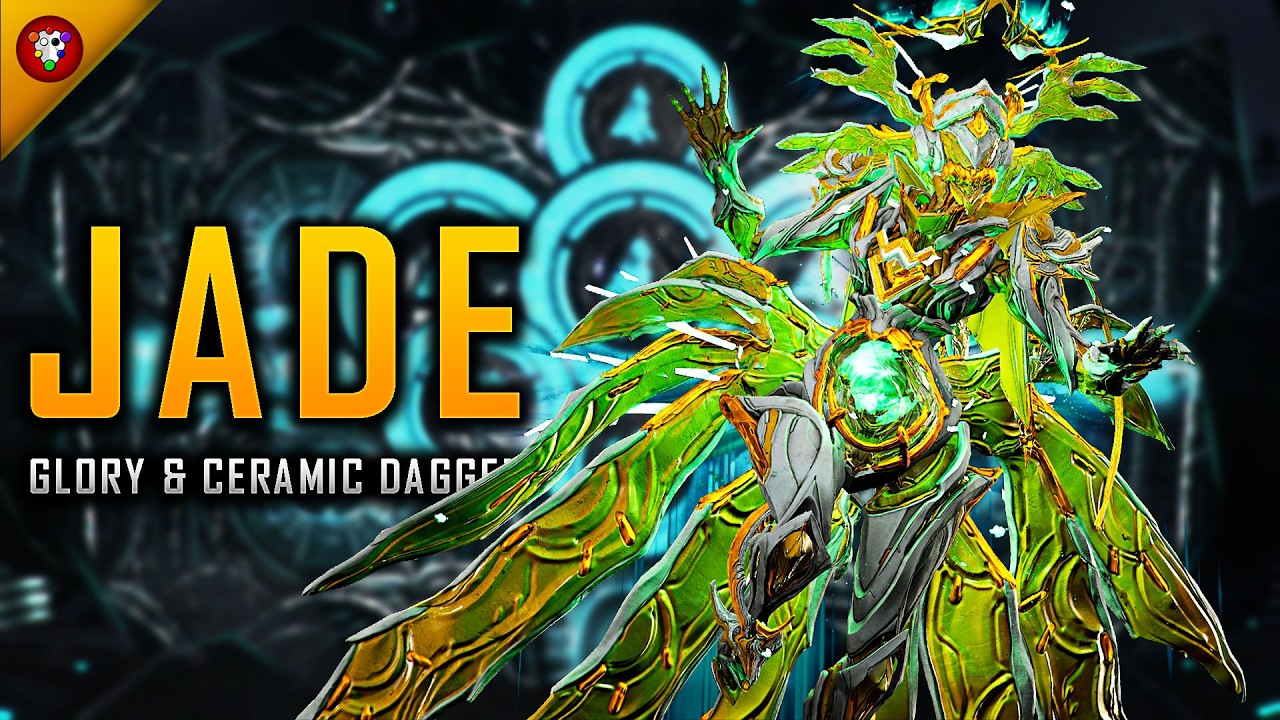 Jade + Glory & Ceramic Dagger - Void Cascade Fissure Level Cap 9999 SOLO - Glory Nuke - [WARFRAME]