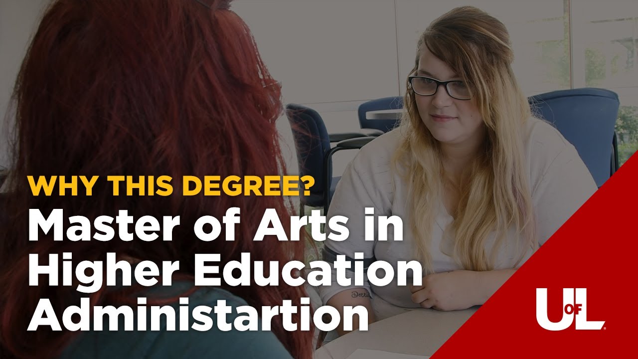 Online M.A. in Higher Education Administration: Program Testimonial
