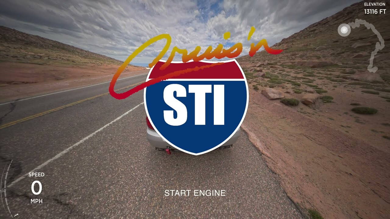 [RC3] Cruis'n STI | Pikes Peak (descent) | ASMR | EJ25 | OEM+