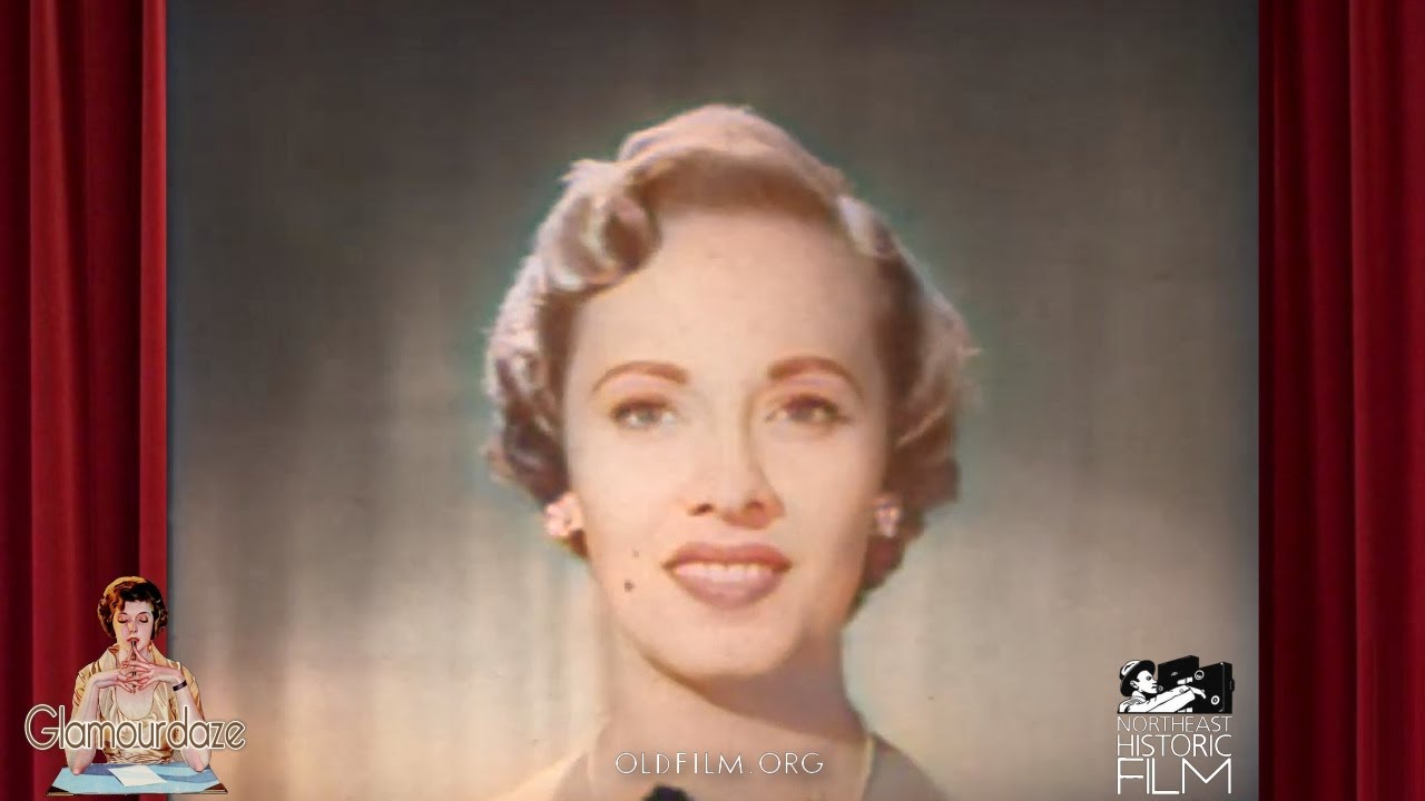 What Color Should I Dye my Hair : 1962 Tutorial Film Colorized