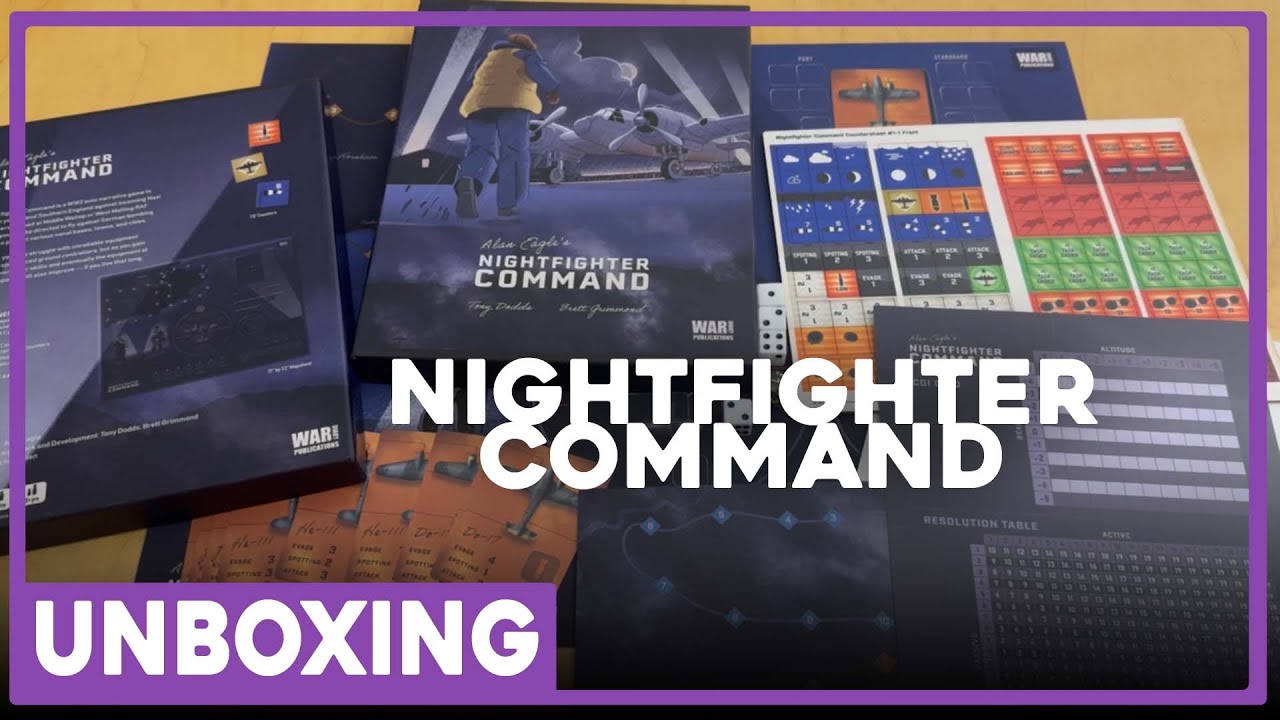 Распаковка | Nightfighter Command | Публикации War Diary | The Player's Aid