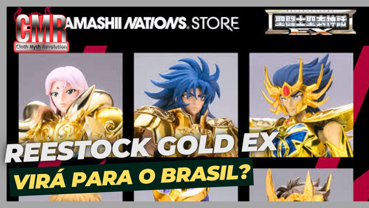 Reestock Cavaleiros de Ouro EX virá para o BRASIL?