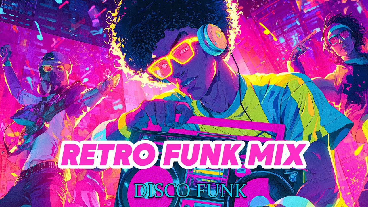 Retro Funk Mix 2025 🎶 Neon Disco & Funky House Grooves | Retro Funk Radio