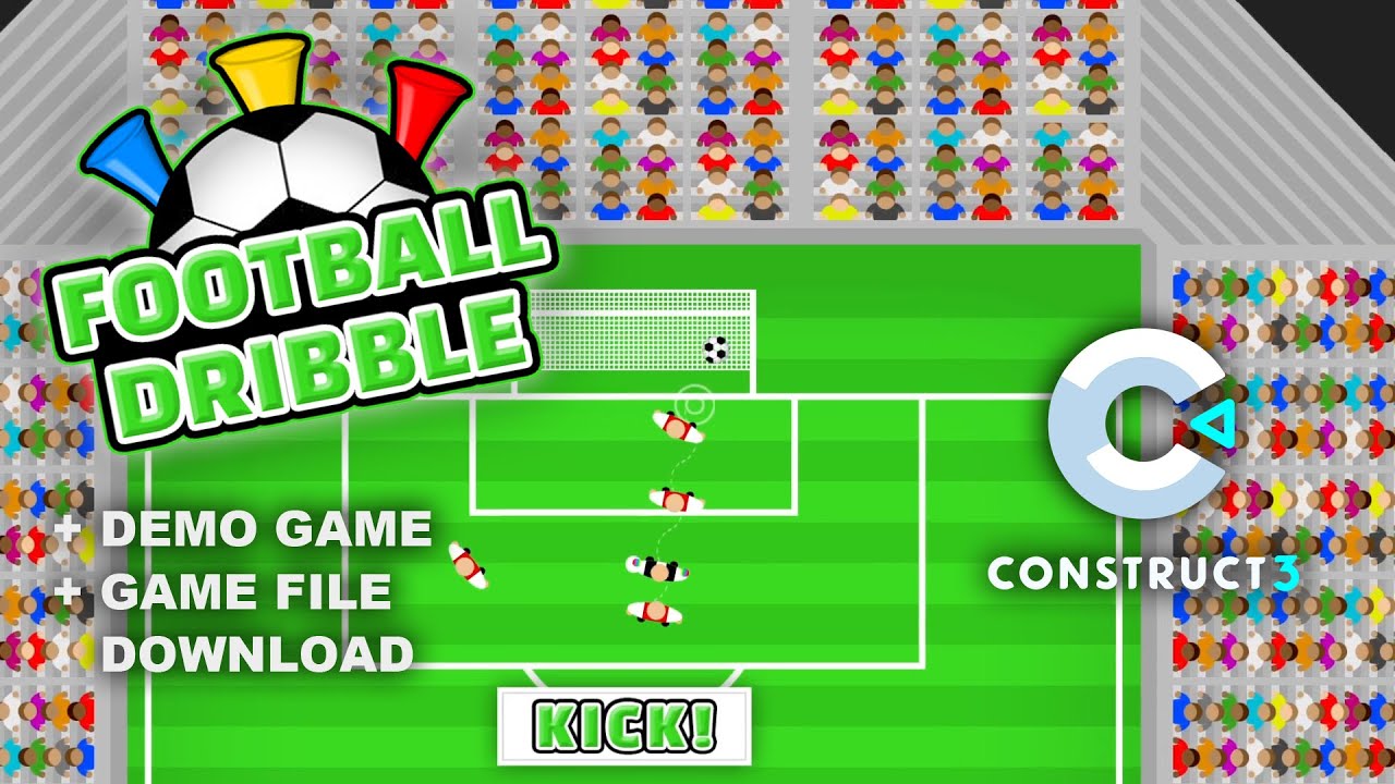 Football Dribble | Construct 3 football game | Demo + .3cp