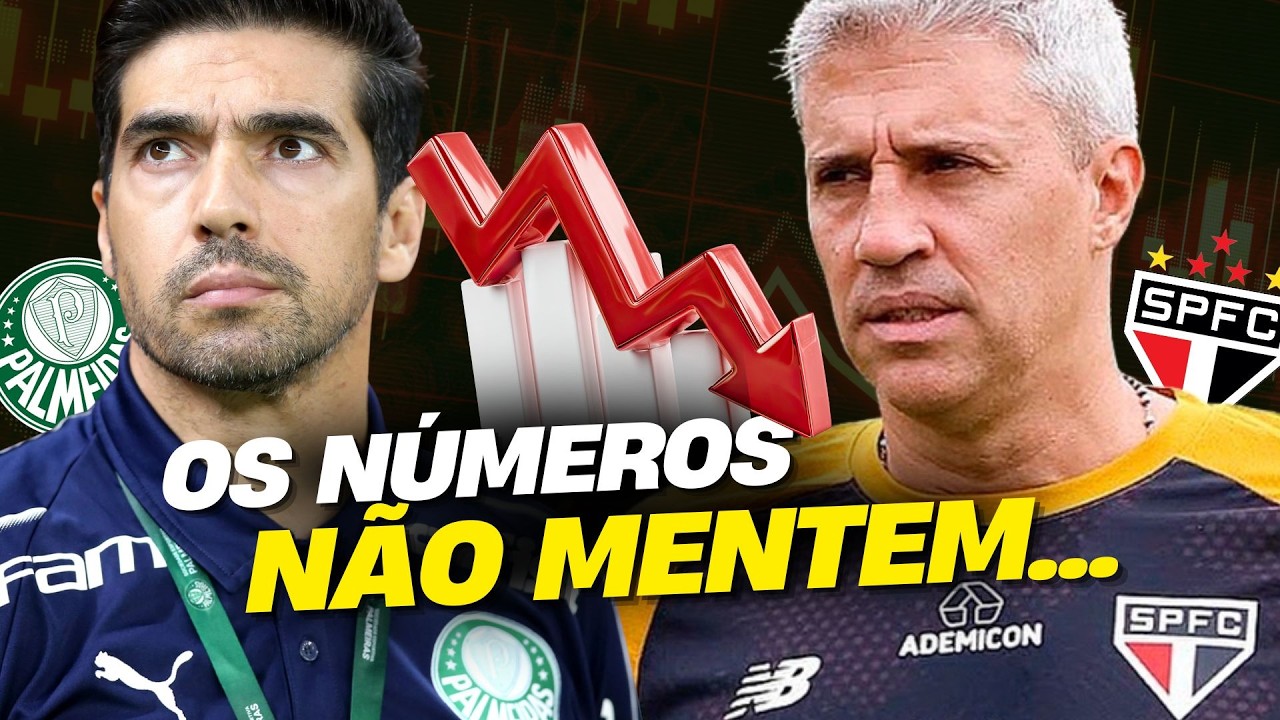 🚨 OS NÚMEROS NÃO MENTEM: A VERDADE QUE A TORCIDA DO SÃO PAULO NÃO QUER OUVIR!!! É CONSTRANGEDOR??? 🤔
