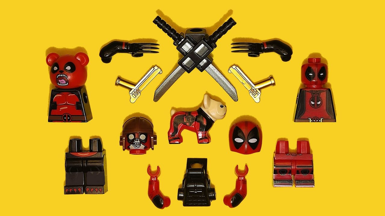 LEGO Deadpool & Wolverine | Kidpool &. Pandapool | Unofficial Minifigure | Marvel