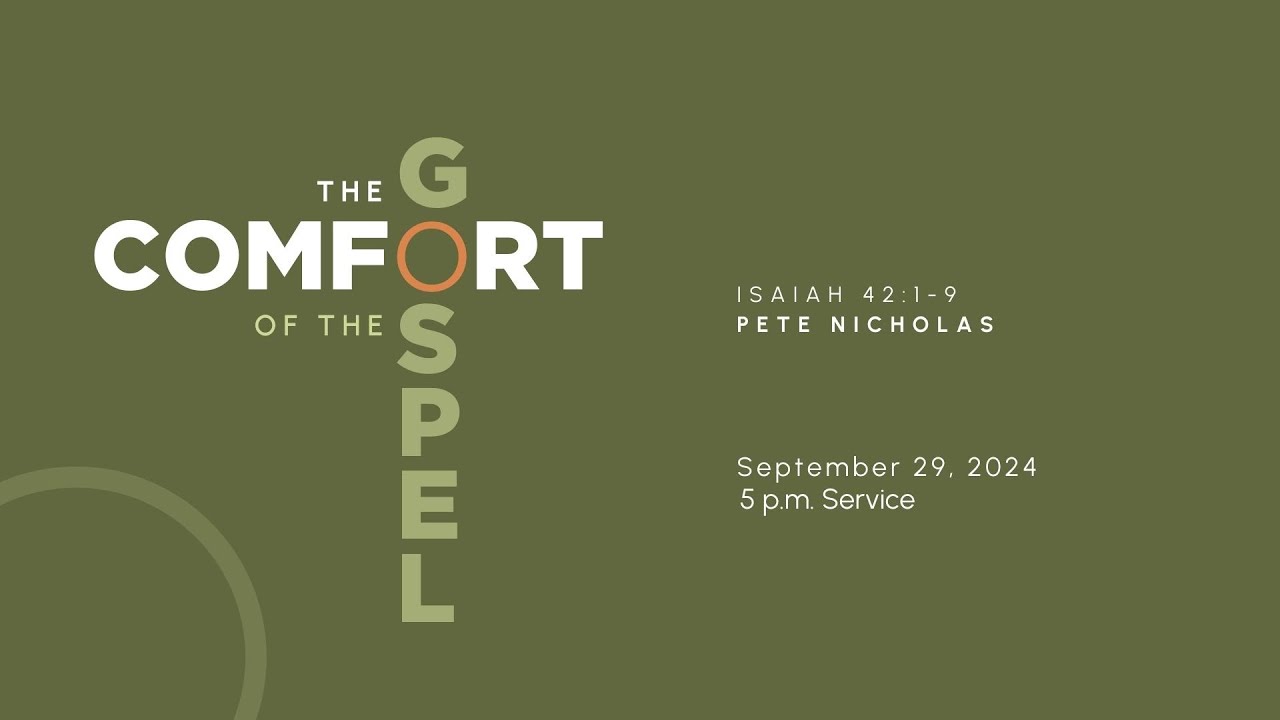 Here is the Servant (5 p.m. service) — Redeemer Downtown