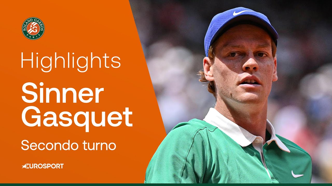 Sinner - Gasquet | HIGHLIGHTS | Roland Garros 2025