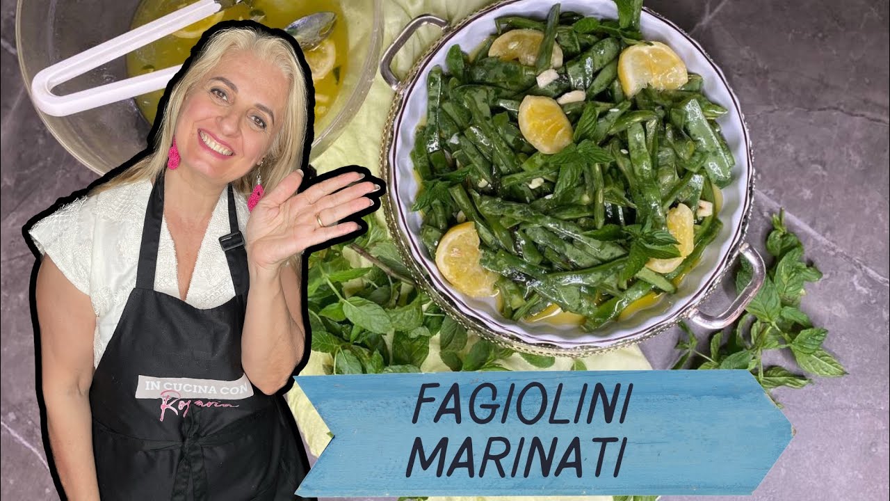 FAGIOLINI MARINATI SENZA COTTURA/VAIANELLE MARINATE-FAGIOLI CORALLO