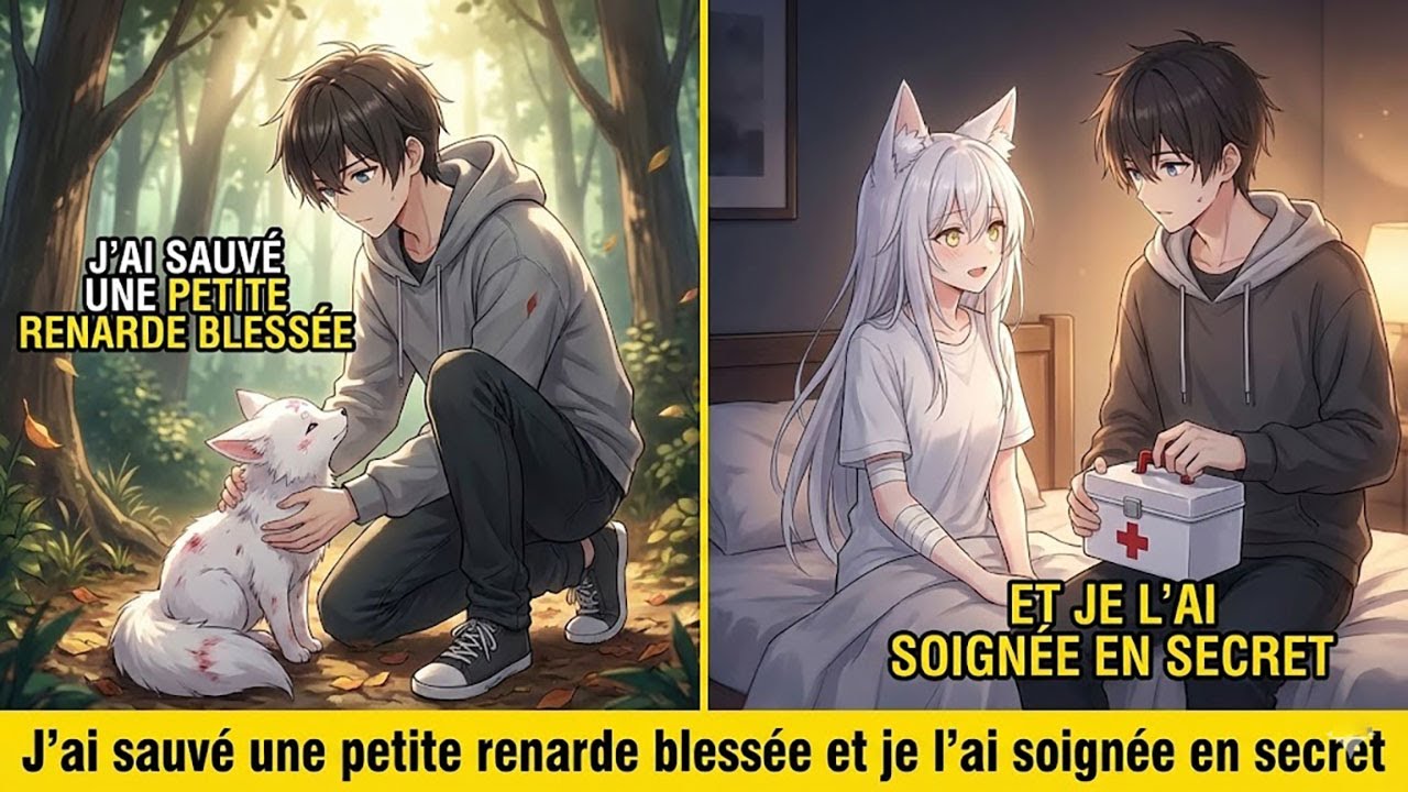 J’ai sauvé une petite renarde blessée et je l’ai soignée en secret
