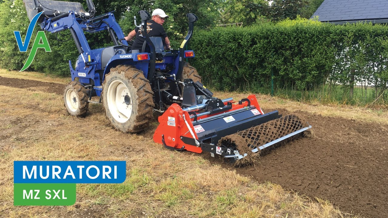 Muratori | MZSXL - overtopfrees - enfouisseuse de cailloux