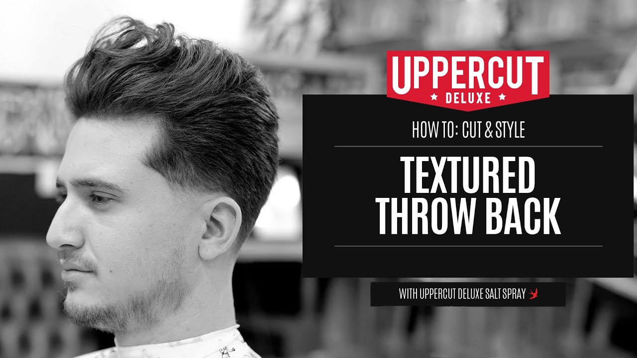 Haircut Tutorial: How to Cut and Style Textured Throwback