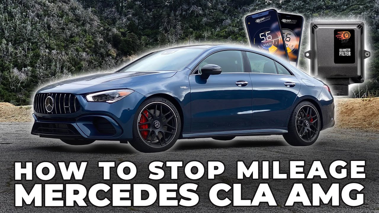 How To Install Odometer Blocker  - Mercedes CLA AMG 2023 | Mileage Correction Tool