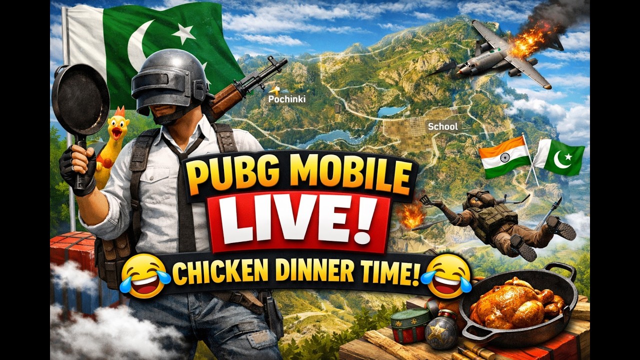 🔴 PUBG MOBILE FUNNY MOMENTS IN LIVE STREAM | Pakistani Noob Player Rank Push in Hindi / Urdu 🤡