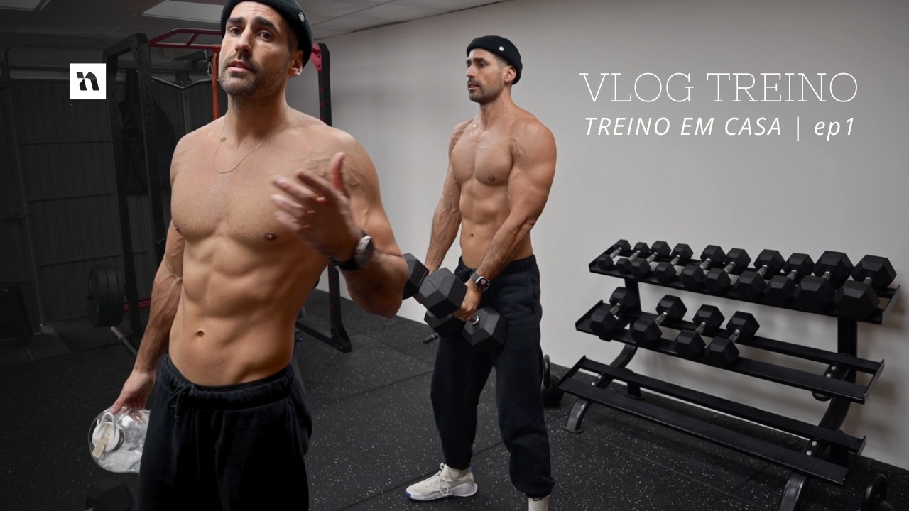 VLOG TREINO EM CASA 2026 | ep. 1