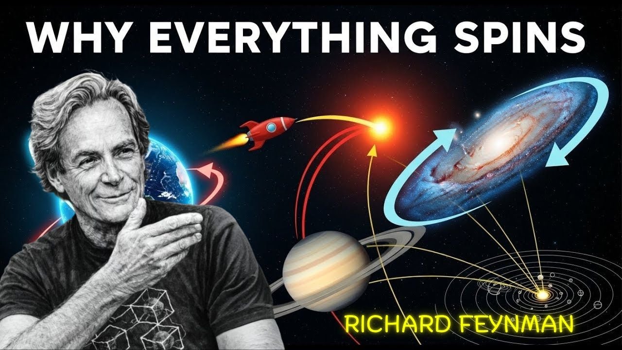 Why Everything in the Universe Is Spinning? The Mind-Boggling Truth Feynman Uncovered