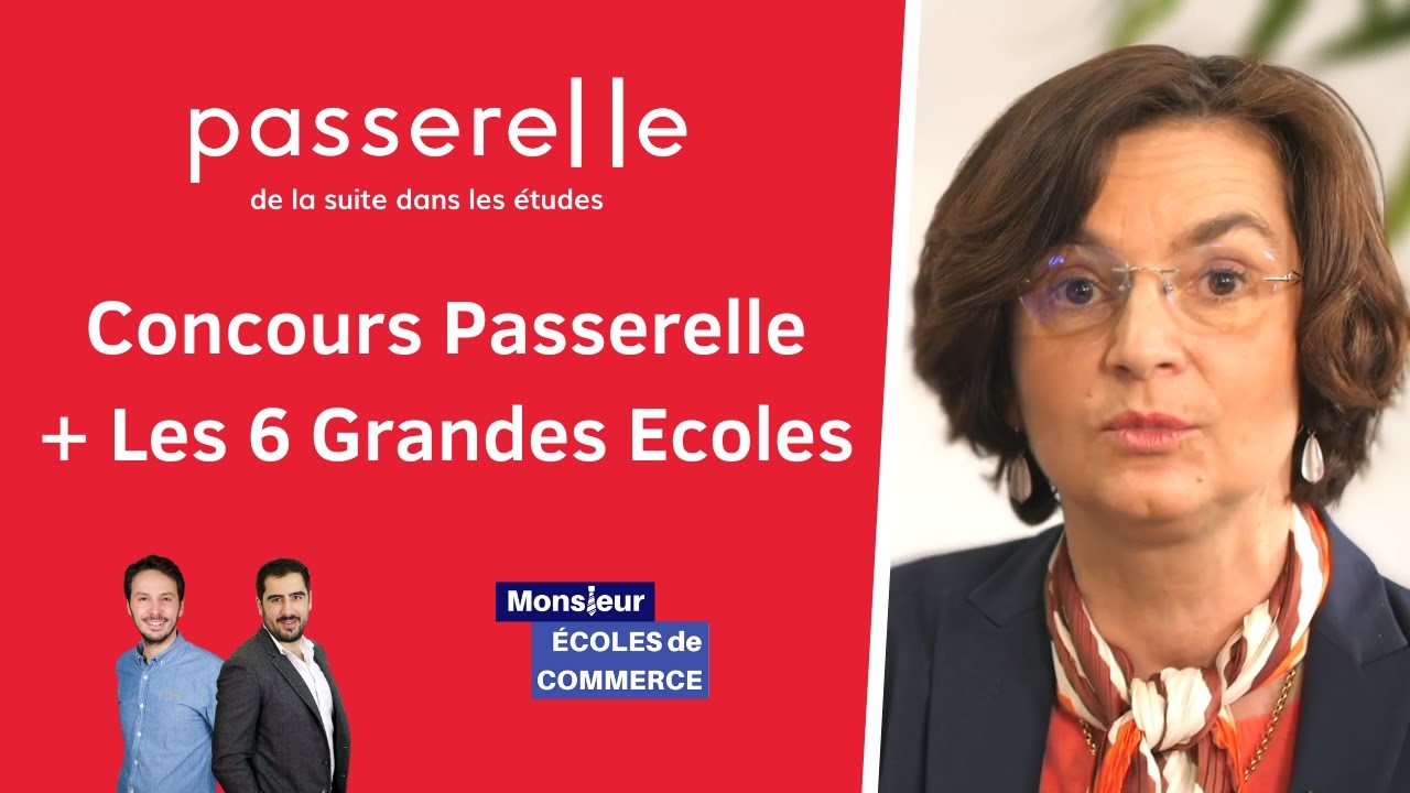 Concours Passerelle 1 & 2 + Les 6 Grandes Ecoles de commerce - 2022