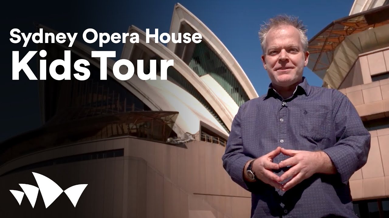 Kids tour and history behind Australia's most famous building, the Sydney Opera House