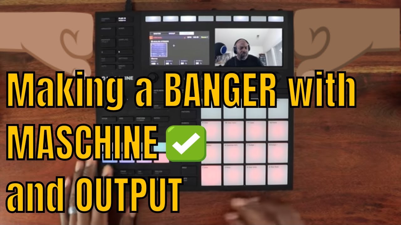 MASCHINE - Beat using OUTPUT Plug-ins - LET'S GO !!