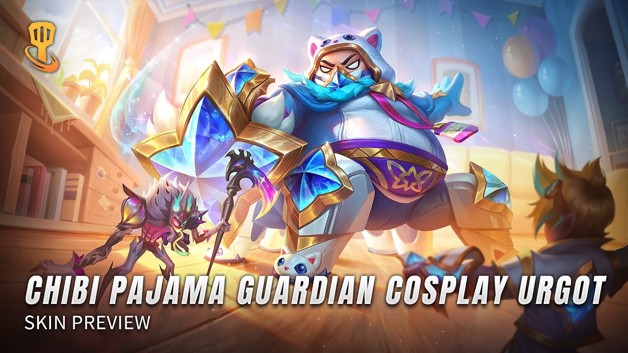 Chibi Pajama Guardian Cosplay Urgot Preview &mdash; Teamfight Tactics: Golden Spatula