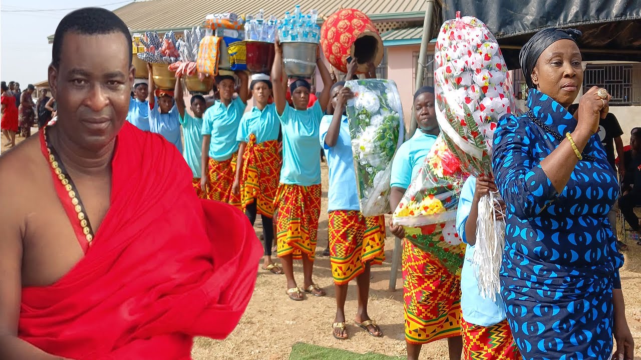 CHAIRMAN WONTUMI'S SISTER ABENA SERWAA HAS TAKEN IT TO DIFFERENT LEVEL #howpresentfuneralitems