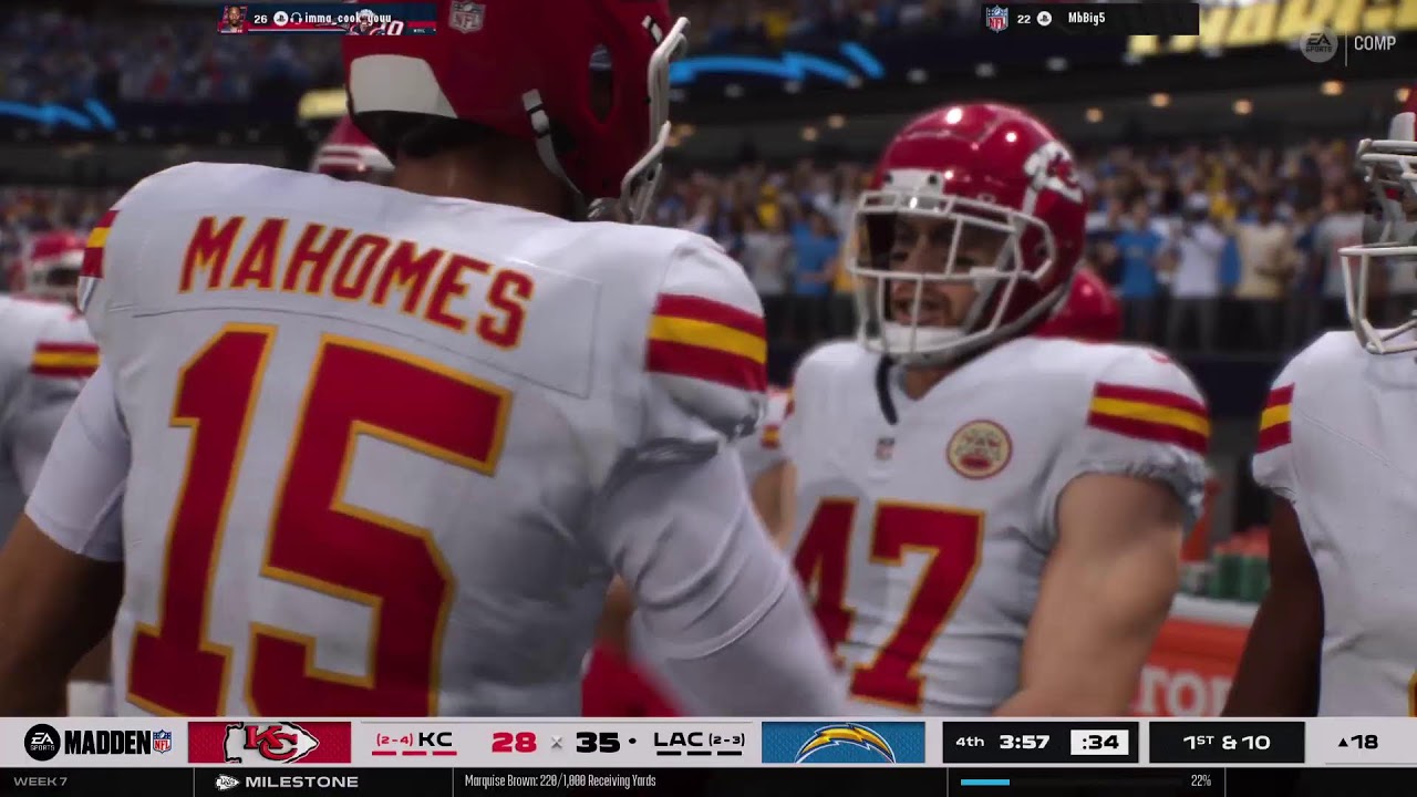 Chiefs vs Chargers