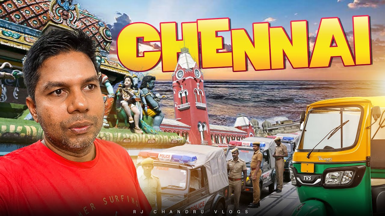வடிவான Chennai 😮 | Buddhist Temple 😍| Rj Chandru Vlogs