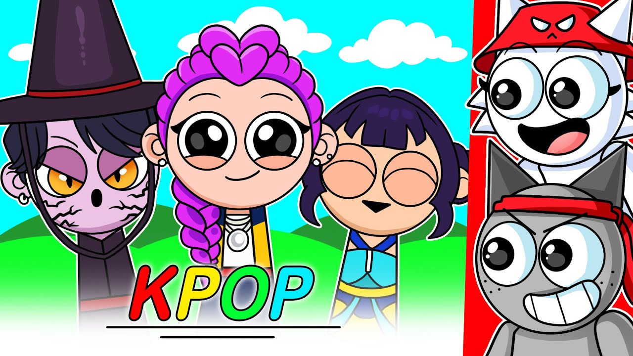 LOS CAZADORES DE DEMONIOS DEL KPOP SE UNIERON A SPRUNKI..