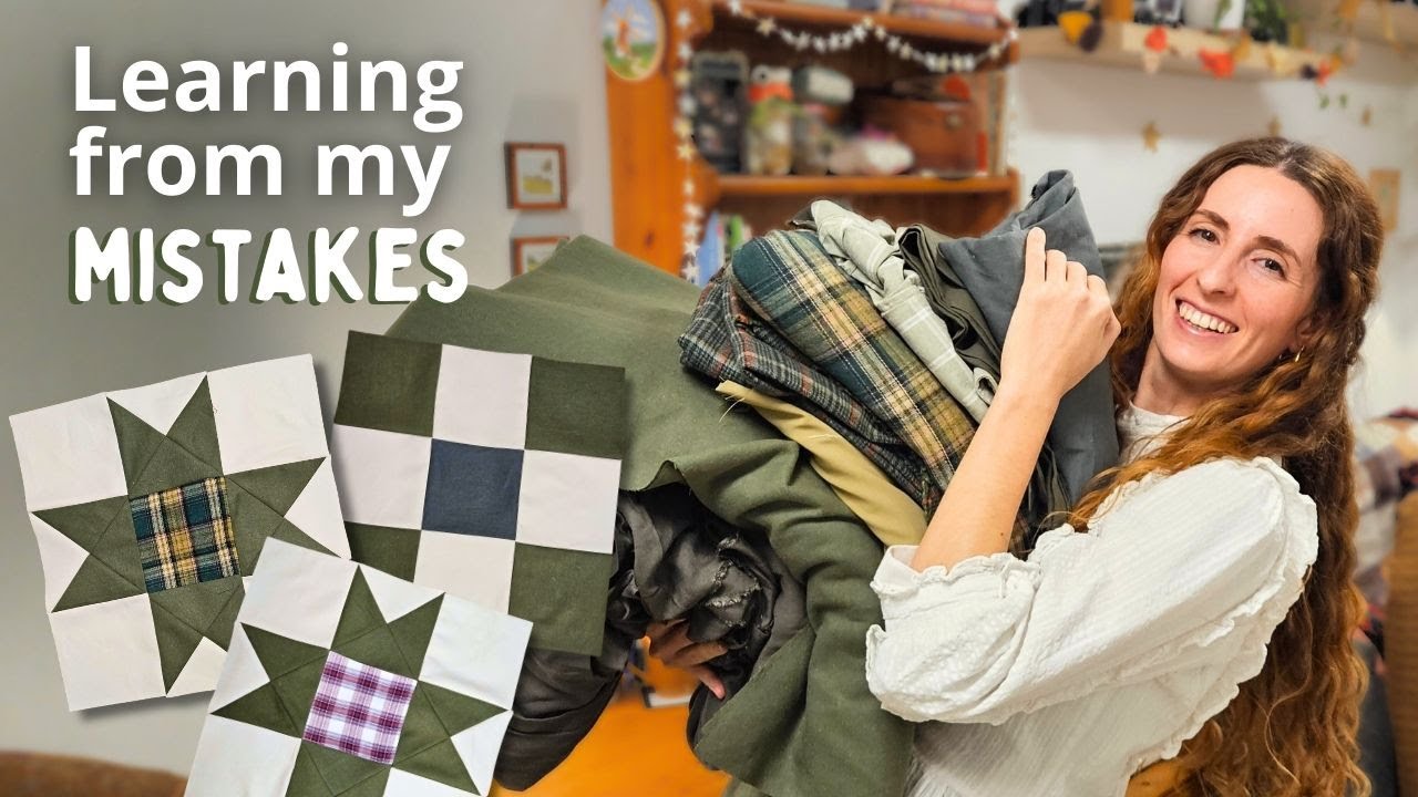 The mistakes I kept repeating in every quilt… until now (part 1) 🪡