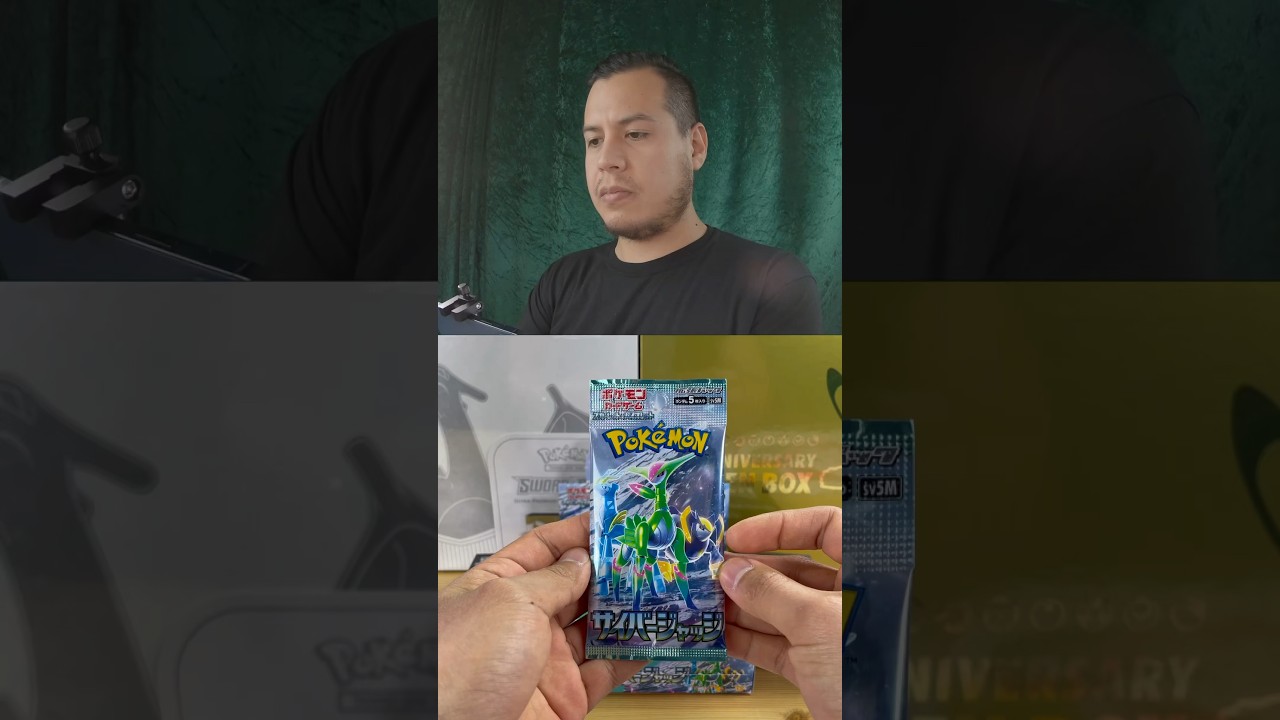 Double Rare Iron Leaves ex From Pok&eacute;mon Cyber Judge #pokemon #pokemoncards #pokemonscarletandviolet