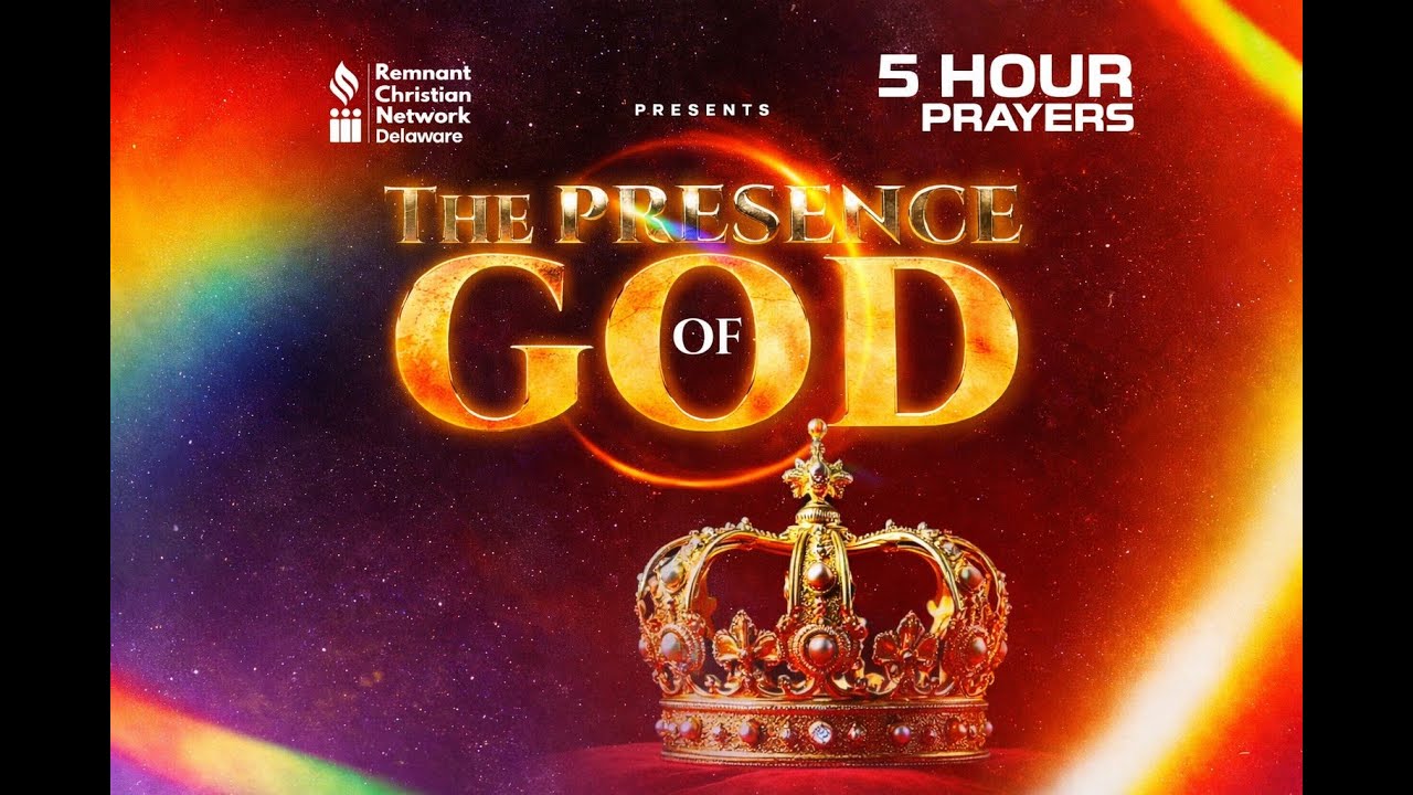 THE PRESENCE OF GOD ||  5HRS PRAYER STRETCH ||  January 24TH 2025  ||  RCN DELAWARE