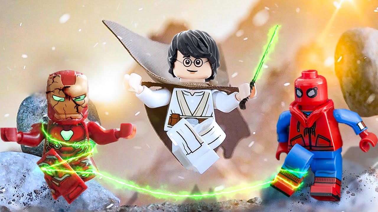 LEGO IRON MAN Adventure with Harry Potter in Magic World