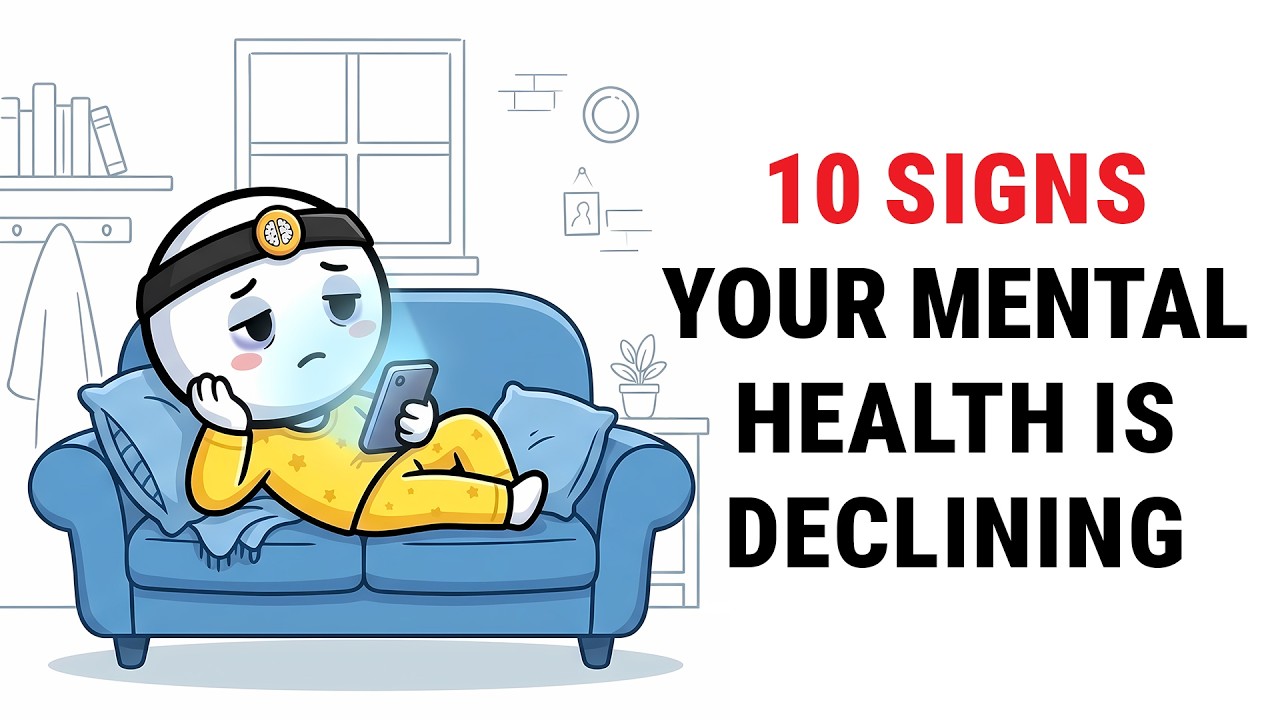 10 скрытых признаков того, что ваше ментальное здоровье ухудшается