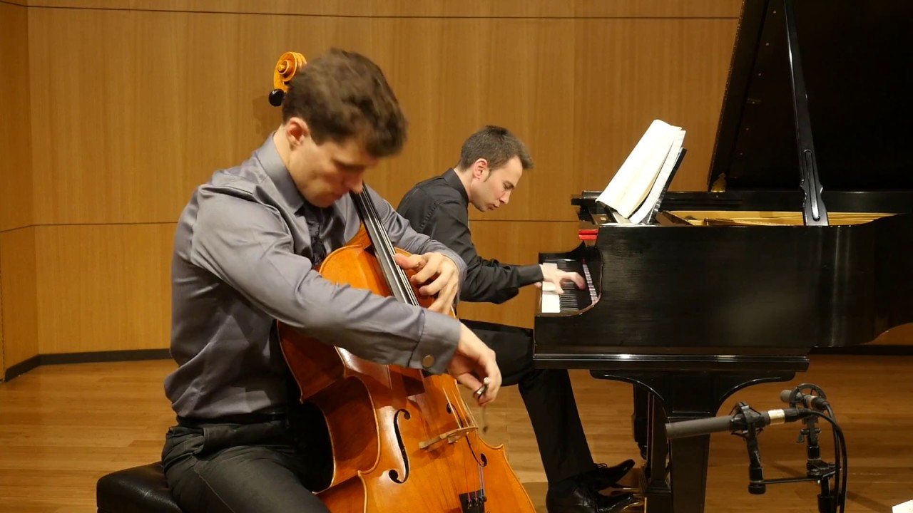 Grieg - Sonata for Cello and Piano in A minor, Op  36 - Dane Johansen, Cello - Victor Stanislavsky,