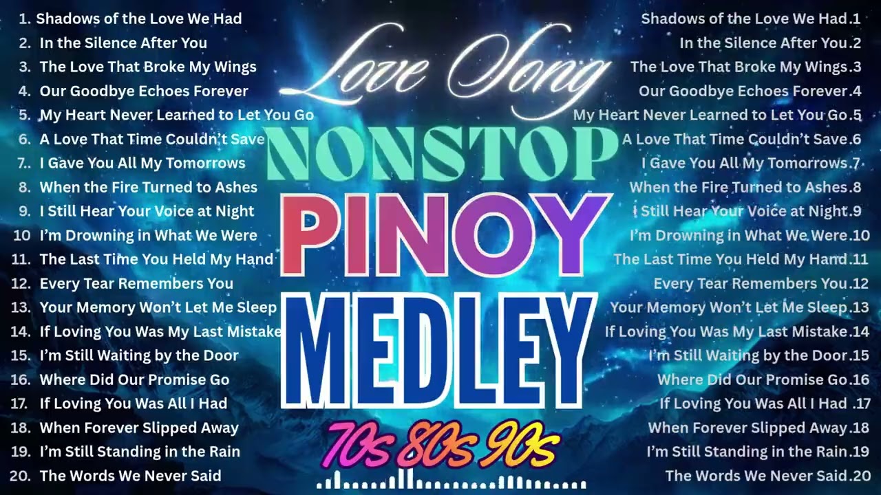 ♾️Nonstop Medley 70's 80's 90's Collection | Greatest Hit Slow Rock Love Song | MGA LUAMANG TUGTUGIN