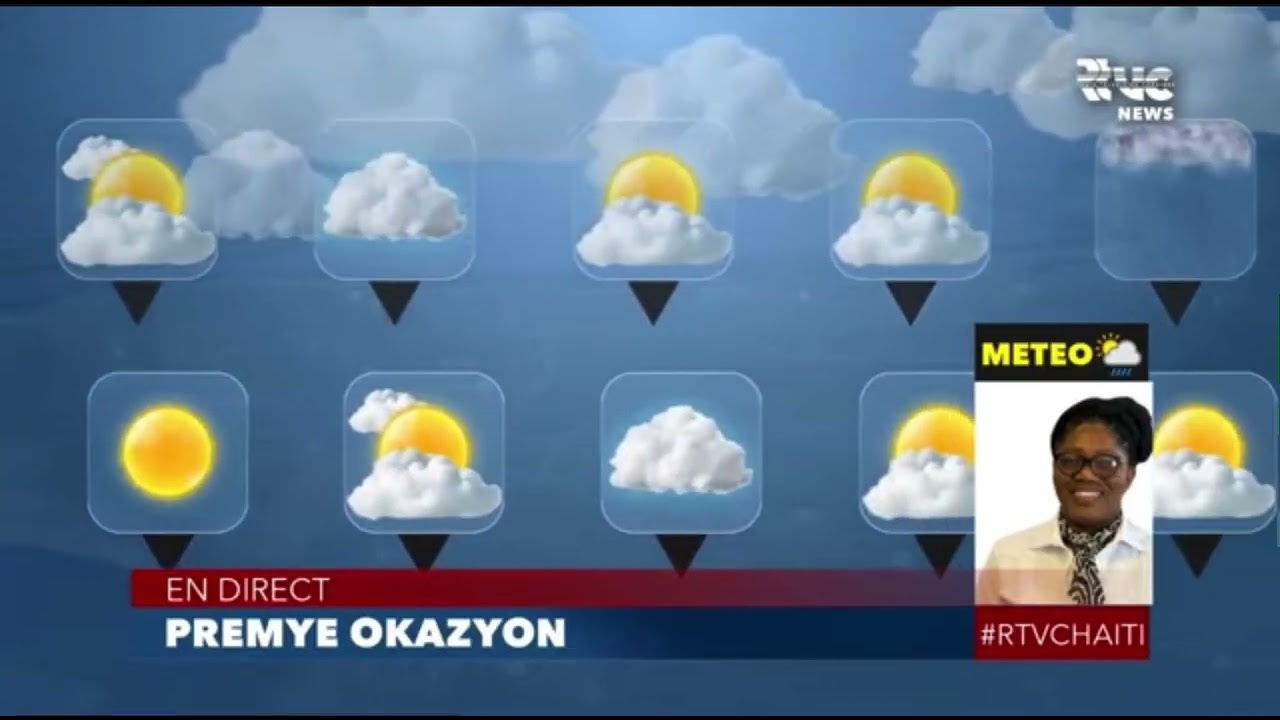 Men kijan kondisyon metewolojik yo ap prezante nan zòn Karayib la ak Atlantik la pou 24 fevriye 2026