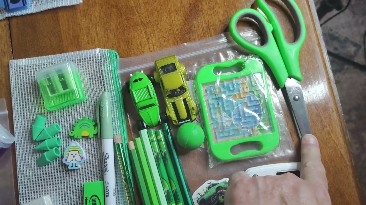 Some color coordinated pencil packs for 10-14 OCC boxes 