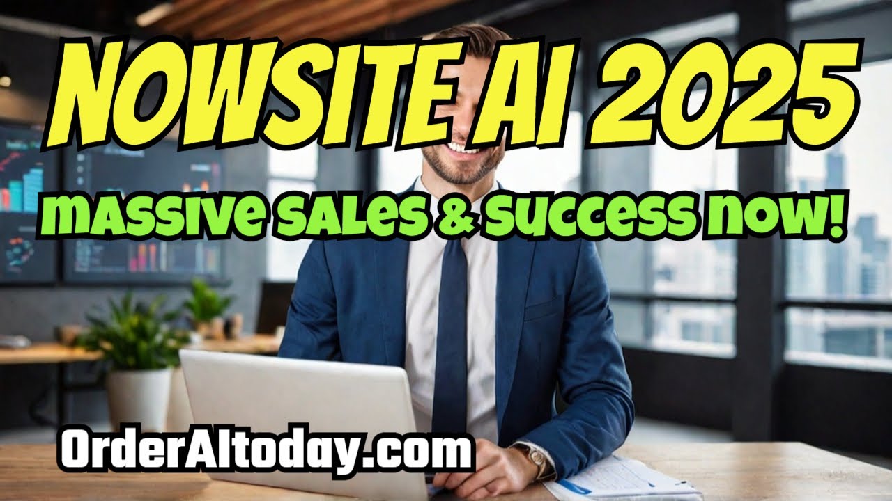 NOWSITE AI 2025: Want Massive Sales & Success? Do This Now!