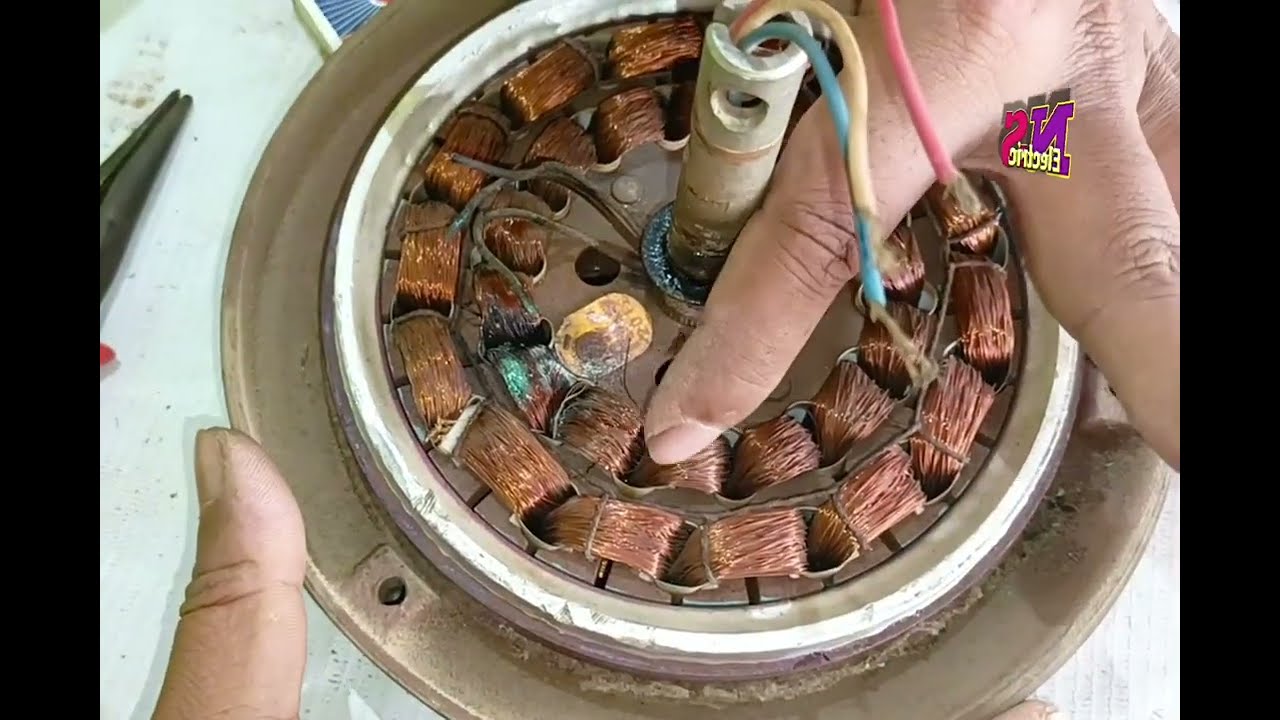 How To Repair Ceiling Fan coil At Home | सीलिंग फैन कॉइल रिपेयर करे आसानी से घर बैठे | NS Electric
