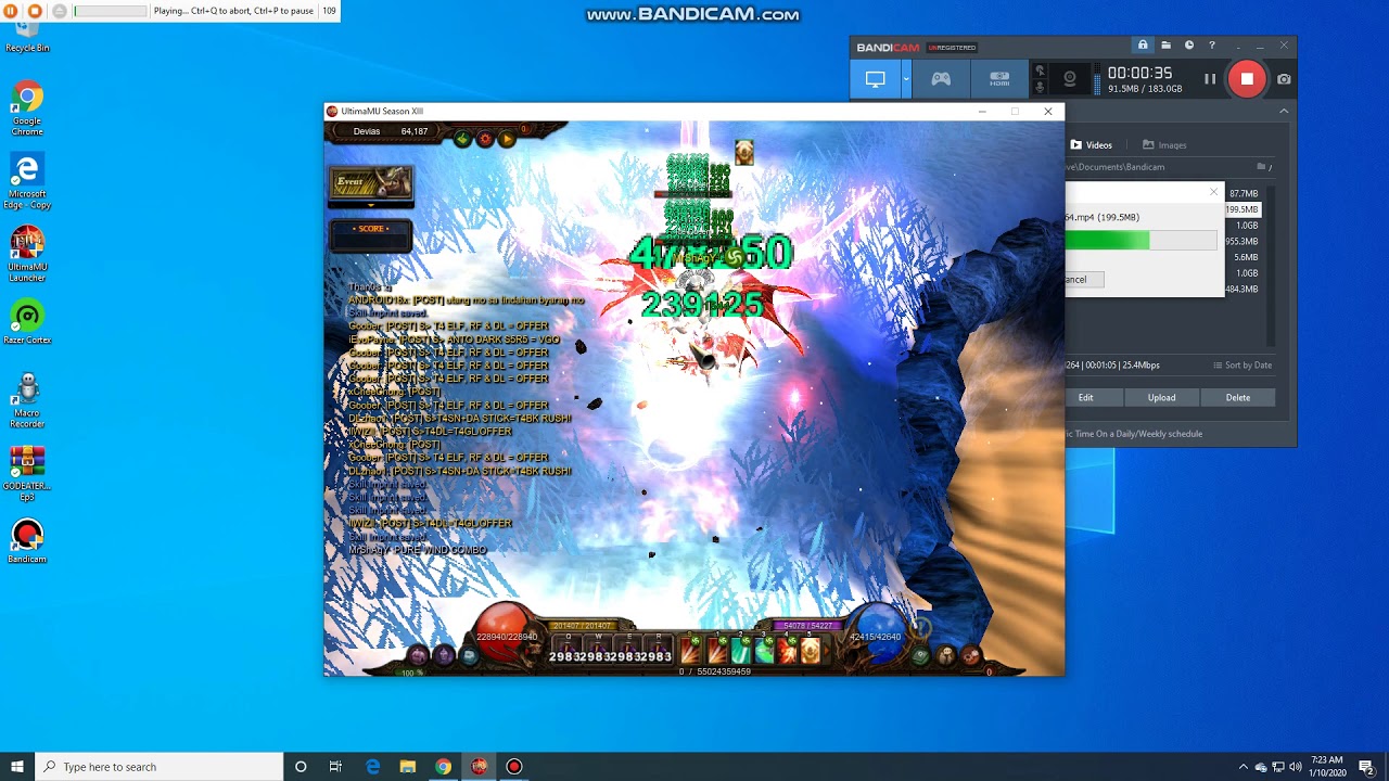 4 WIND SKILL COMBO . .